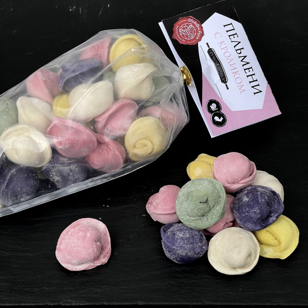 Пельмени "Кролик" ручной лепки 500 г замороженные