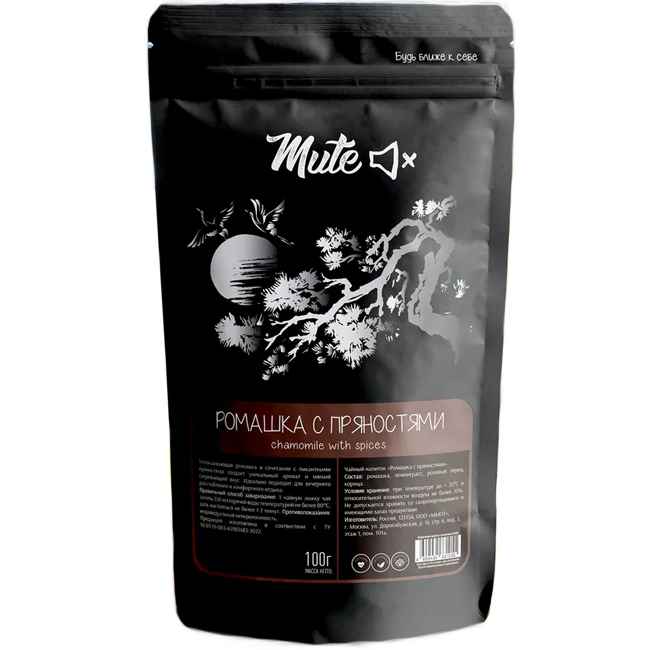 Чайный напиток “Ромашка с пряностями” 100 г Mute