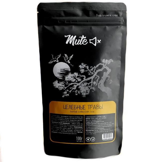 Чайный напиток “Целебные травы” 100 г Mute