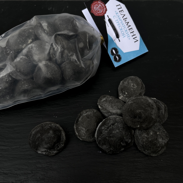 Пельмени рыбные "Камчатские с треской" ручной лепки 500 г замороженные 