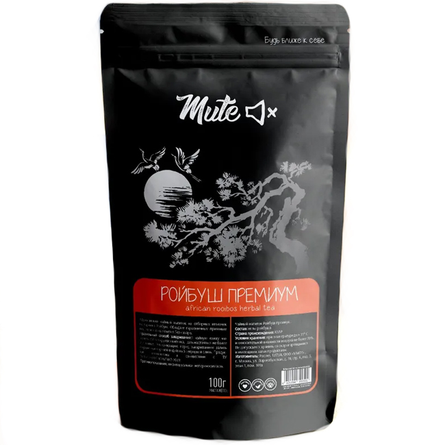 Чай Ройбуш премиум 100 г Mute