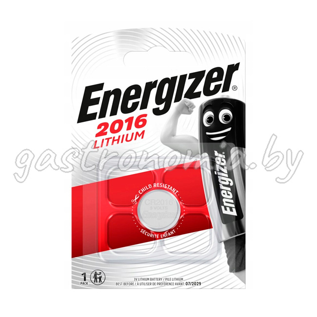 Батарейка литиевая CR2016 Energizer 1 шт