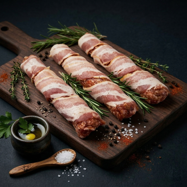 Чевапчичи в беконе (весовые) охлажденные