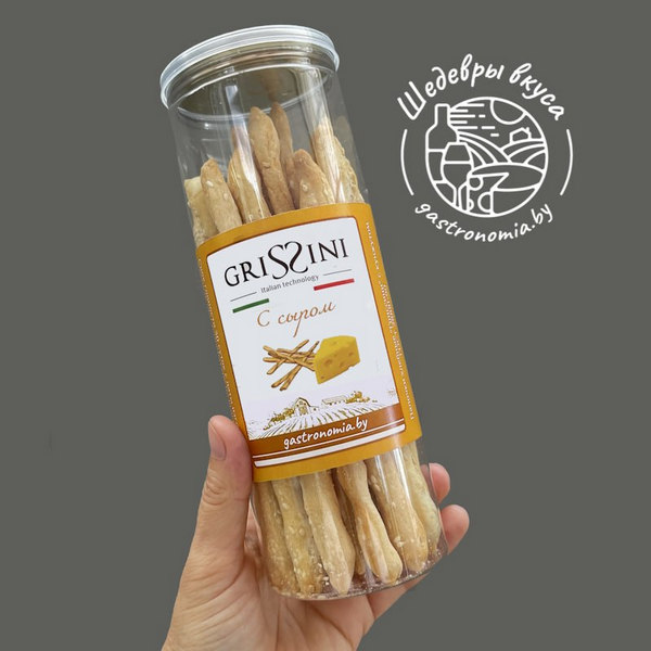 Гриссини с сыром 140 г Шедевры вкуса