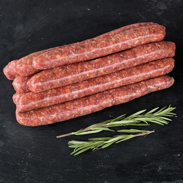 Колбаски из говядины "Мергез" (весовые) охлажденные