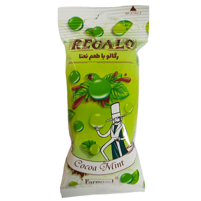 Шоколадное драже с ментолом REGALO 25 г(срок годн.09.03.26)  FARMAND