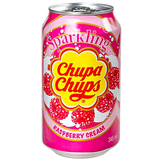 Напиток Клубника со сливкими 345 мл(срок годн.19.03) Chupa Chups 