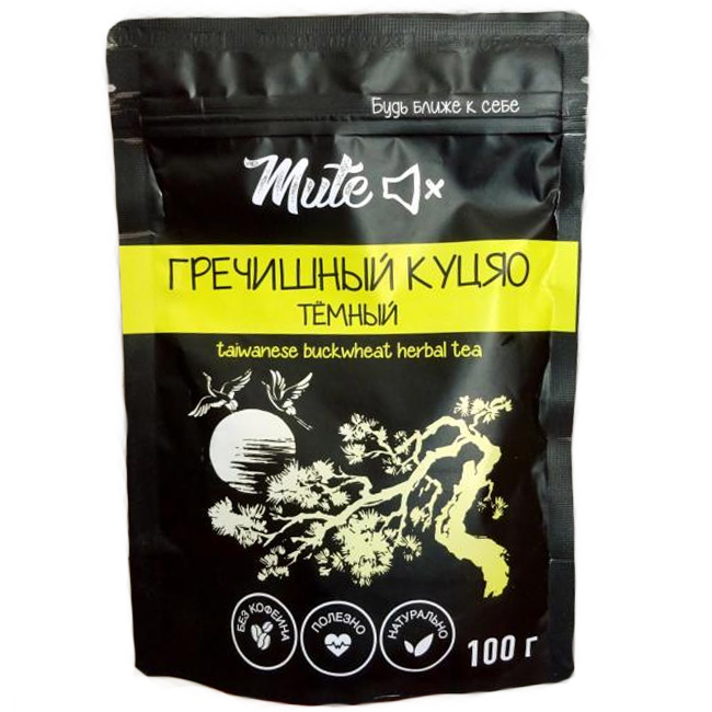 Чай Гречишный тёмный гранулированный 100 г Mute