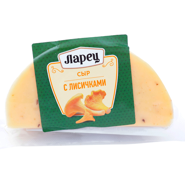 Сыр с лисичками 245 г Ларец