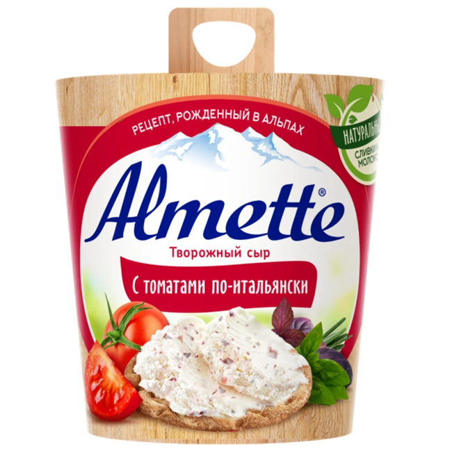 Сыр творожный с томатами по-итальянски 150 г  Almette