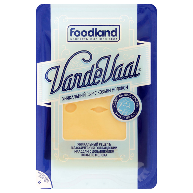 Сыр с козьим молоком VardeVaal (нарезка)150г  Foodland