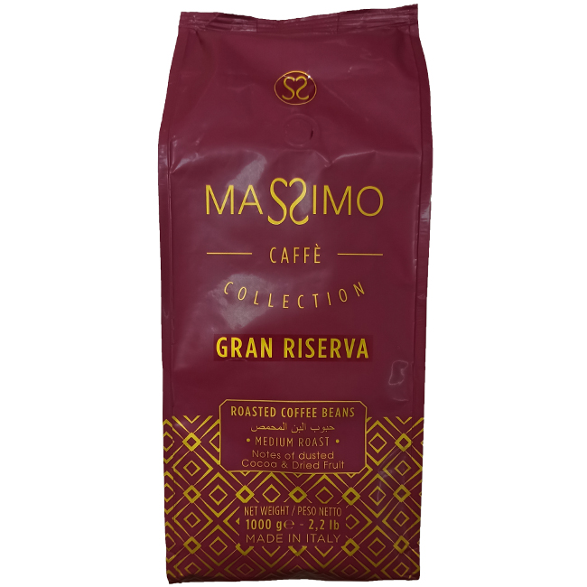 Кофе Gran Riserva (в зернах) 1000 г Massimo