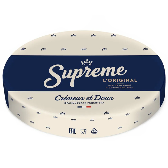 Французский мягкий сыр (весовой) Supreme Французский мягкий сыр (весовой) Supreme