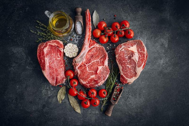 Стейки из мраморной говядины Стейки из мраморной говядины