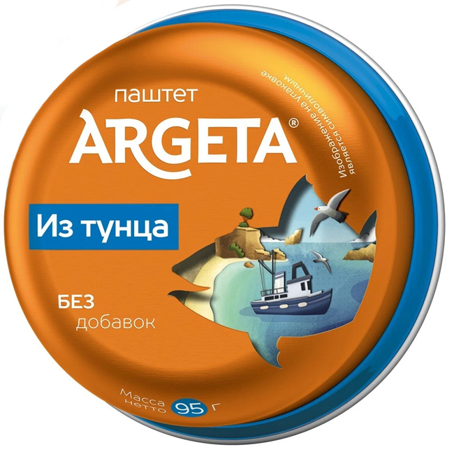 Паштет из тунца 95 г (срок годн.14.07) ARGETA