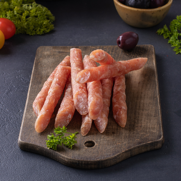 ПРЕДЗАКАЗ - Колбаса сыровяленная "Куриная" (тонкая) 250 г Шедевры вкуса