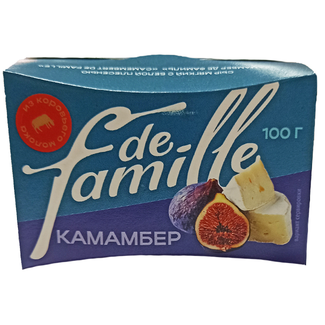 Сыр Камамбер де Фамиль 100 г de Famille
