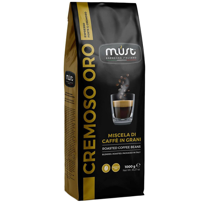 Кофе Must Cremoso ORO (в зернах) 1000 г