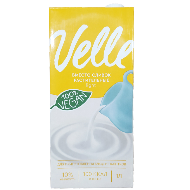 Напиток "Рисовое сливочное классическое" 1000 мл Velle
