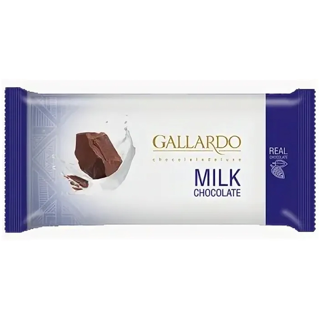 Молочный шоколад GALLARDO 65 г  FARMAND