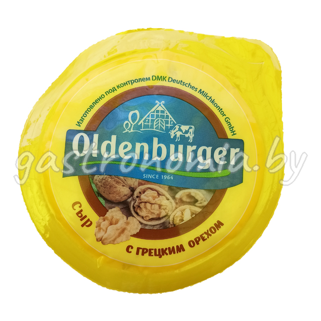 Сыр с грецкими орехами 350 г Oldenburger