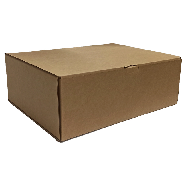 Коробка подарочная 37 х 30 х 13 см крафт (гофроящик)