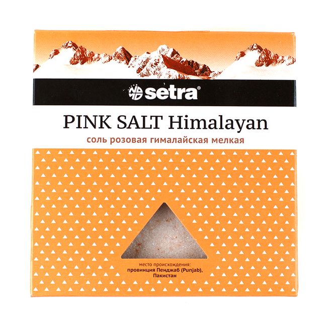 Соль розовая гималайская (мелкая) 500 г