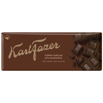 Темный шоколад 180 г Karl Fazer