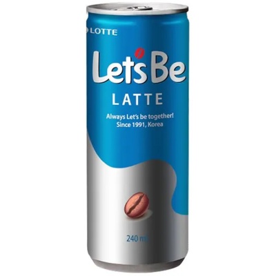 Напиток кофейный Let's Be Latte" 250 мл (срок годн.19.07) Lotte