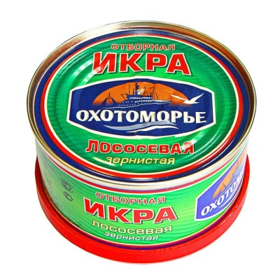 Икра красная лососевая (кета) 130 г ОХОТОМОРЬЕ