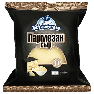 Сыр твердый Пармезан 200 г Ricrem