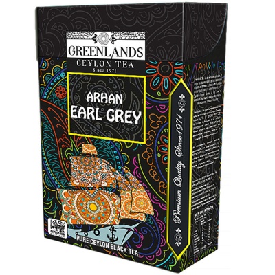 Чай черный премиальный "АРХАН ЭРЛ ГРЕЙ" 100 г GREENLANDS